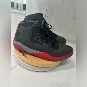 Nike Air Jordan Spike Forty PE Mens Size 11 807541-002 Black Red Basketball Shoe